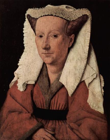 Jan Van Eyck Portrait of Margarete van Eyck